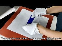 Hete de Smeltings Zelfklevende film van TPU voor Stof